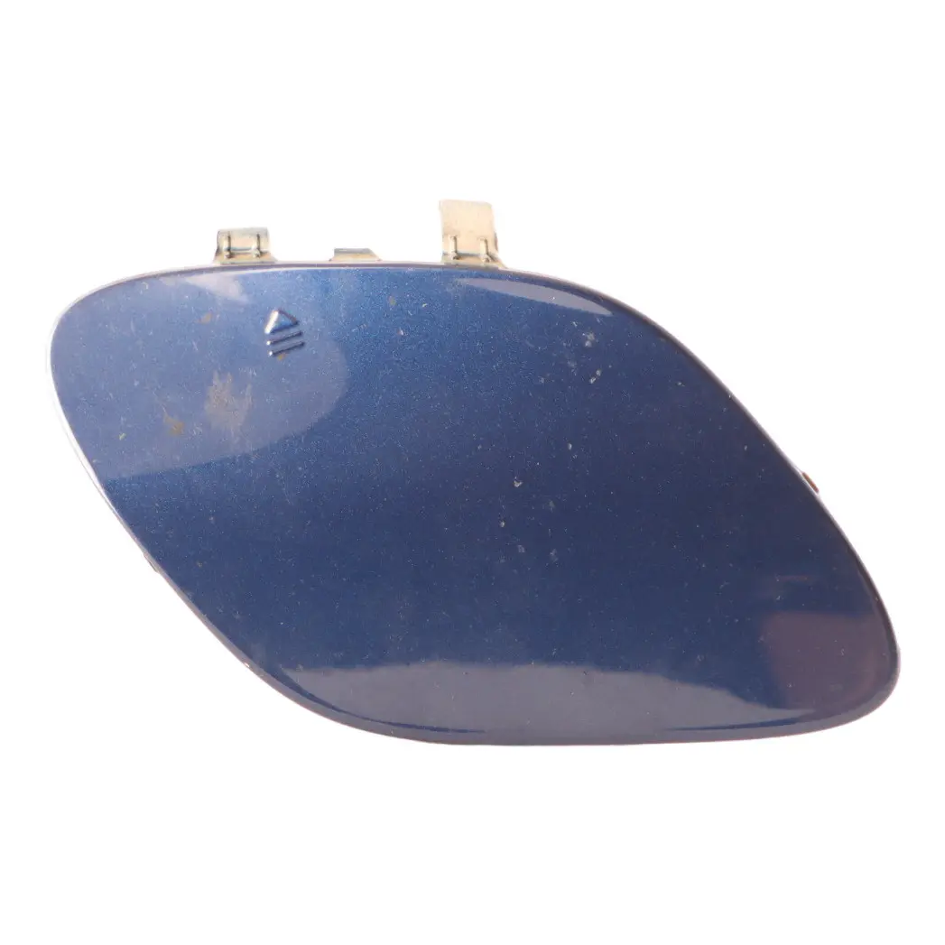 Front Bumper Tow Eye Hook Cover Brilliant Blue Metallic - 896 to Mercedes W205 with Part number A2058850724 Mercedes W205 Front Bumper Tow Eye Hook Cover Brilliant Blue Metallic - 896 - SKU A2058850724-BRB - Part number A2058850724