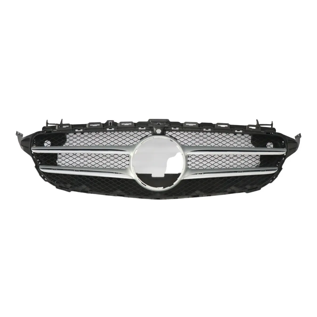 Mercedes W205 Paraurti Griglia Pannello Anteriore Centrale Cromo A2058880023