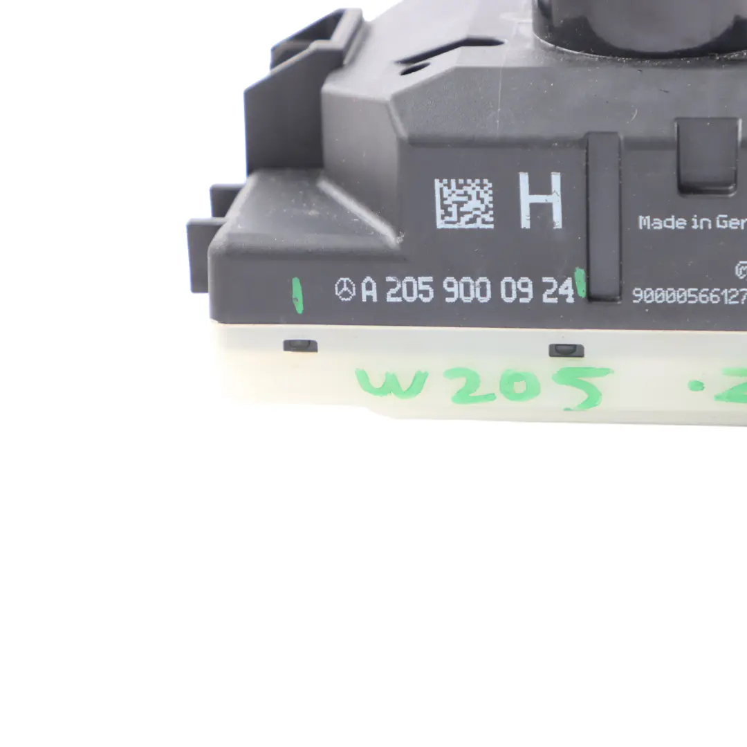 Interruttore di accensione controllo lettore chiave per Mercedes W205 con numero di parte A2059000924 Mercedes W205 Interruttore di accensione controllo lettore chiave - SKU A2059000924 - Numero di parte A2059000924