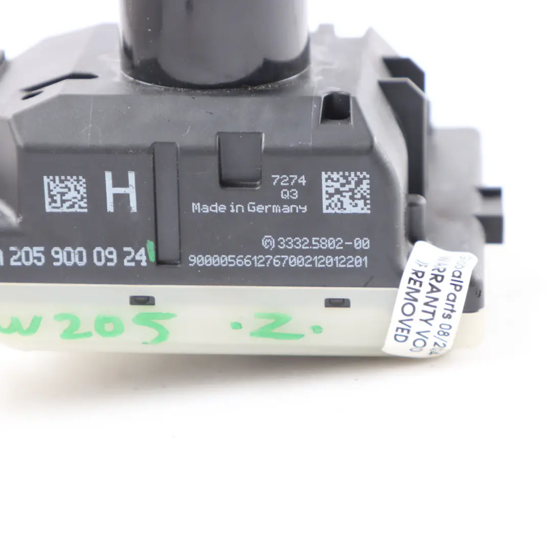 Mercedes W205 Ignition Switch Key Reader Control Unit - SKU A2059000924 - Part number A2059000924