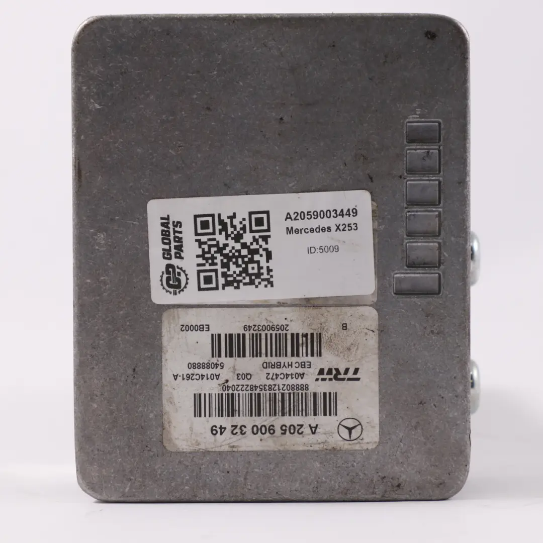  ABS Pump Mercedes W205 GLC X253 Hydraulic Braking Control Unit - SKU A2059003449 - Part number A2059003449