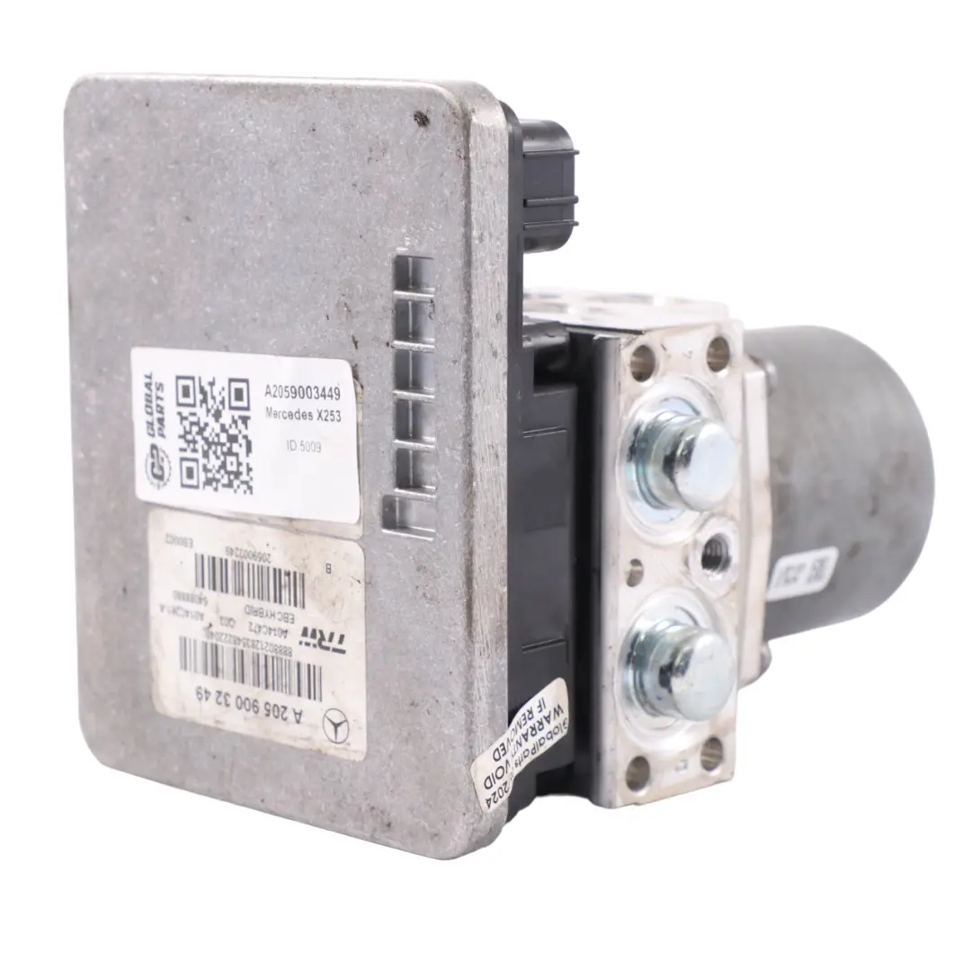 ABS Pump Mercedes W205 GLC X253 Hydraulic Braking Control Unit to with Part number A2059003449 ABS Pump Mercedes W205 GLC X253 Hydraulic Braking Control Unit - SKU A2059003449 - Part number A2059003449