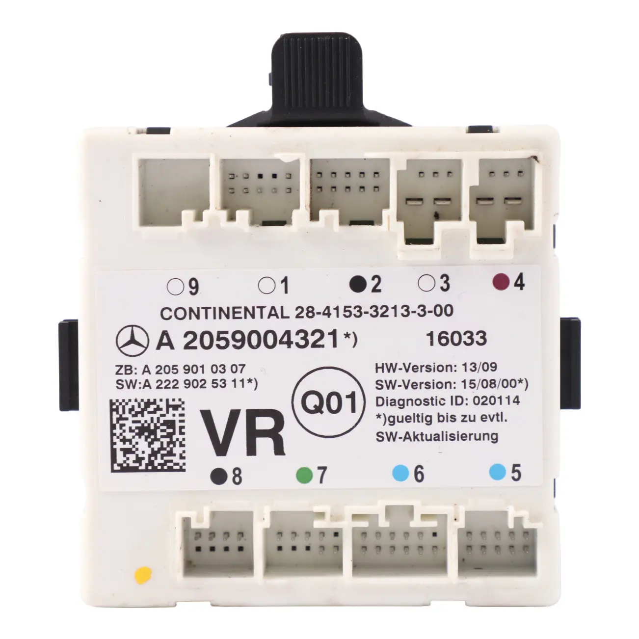 Mercedes W205 Módulo unidad control puerta delantera derecha A2059004321
