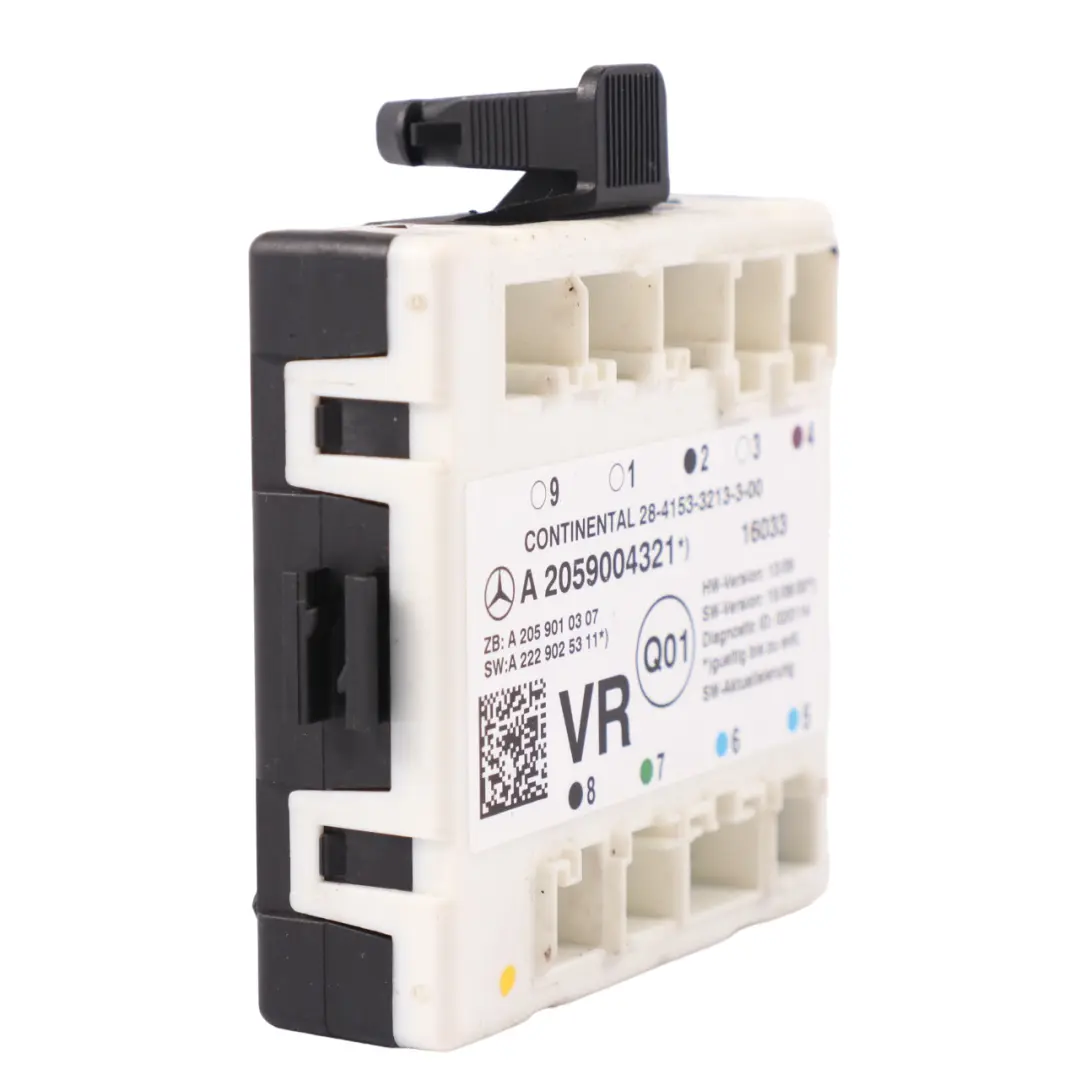 Modulo unità controllo porta anteriore destra per Mercedes W205 con numero di parte A2059004321 Mercedes W205 Modulo unità controllo porta anteriore destra - SKU A2059004321 - Numero di parte A2059004321