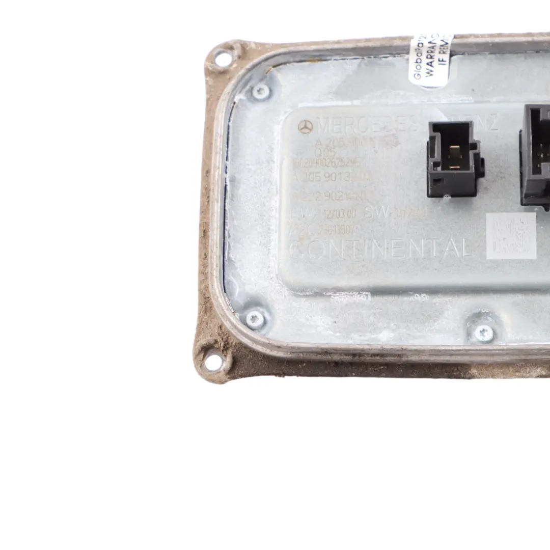 Headlight Module LED Ballast Control Unit to Mercedes W205 with Part number A2059005110 Mercedes W205 Headlight Module LED Ballast Control Unit - SKU A2059005110 - Part number A2059005110