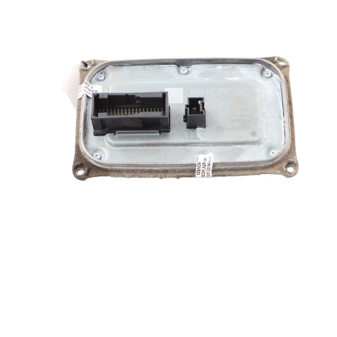 Headlight Module LED Ballast Control Unit to Mercedes W205 with Part number A2059005110 Mercedes W205 Headlight Module LED Ballast Control Unit - SKU A2059005110 - Part number A2059005110