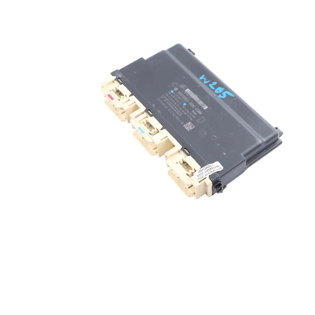 Seat Module Mercedes W205 W253 Memory Control Unit Driver's Side - SKU A2059007727 - Part number A2059007727