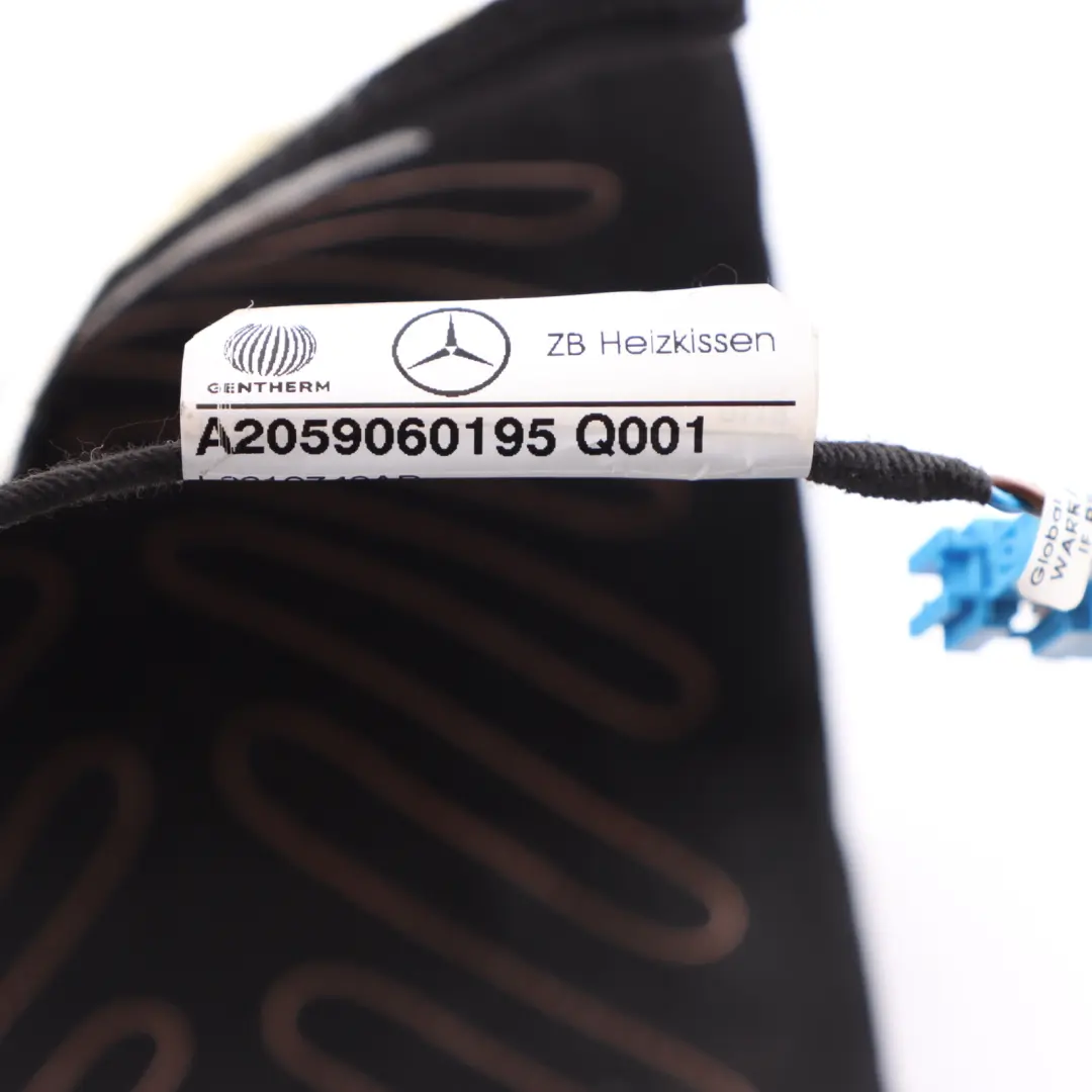 Front Seat Backrest Heating Mat Element to Mercedes W205 with Part number A2059060195 Mercedes W205 Front Seat Backrest Heating Mat Element - SKU A2059060195 - Part number A2059060195