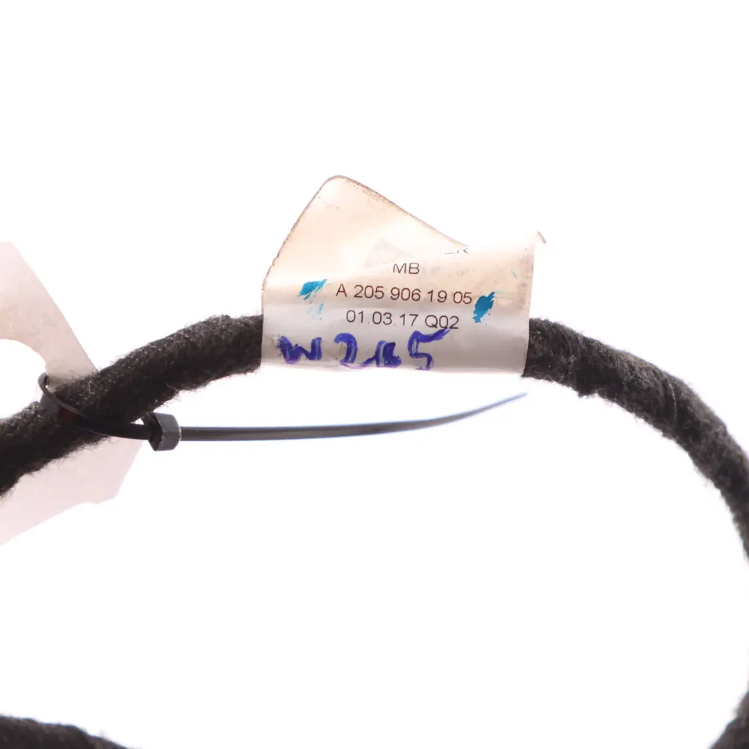 Mercedes W205 Centre Console Lighting Wiring Harness Cable Loom - SKU A2059061905 - Part number A2059061905