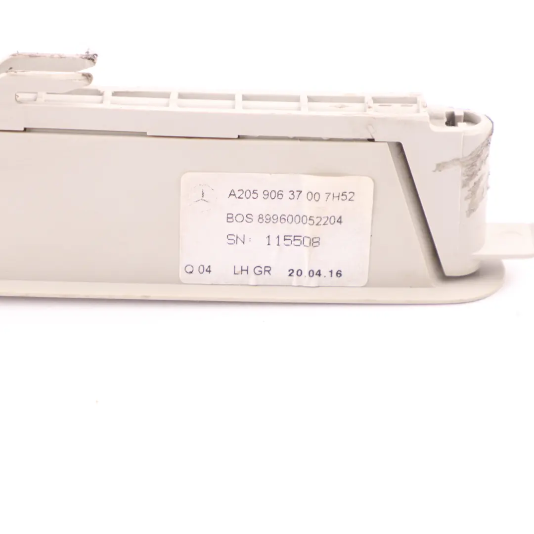 Mercedes S205 Roller Blind Bar Rail Sun Shade Rear Left N/S - SKU A2059063700-1 - Part number A2059063700