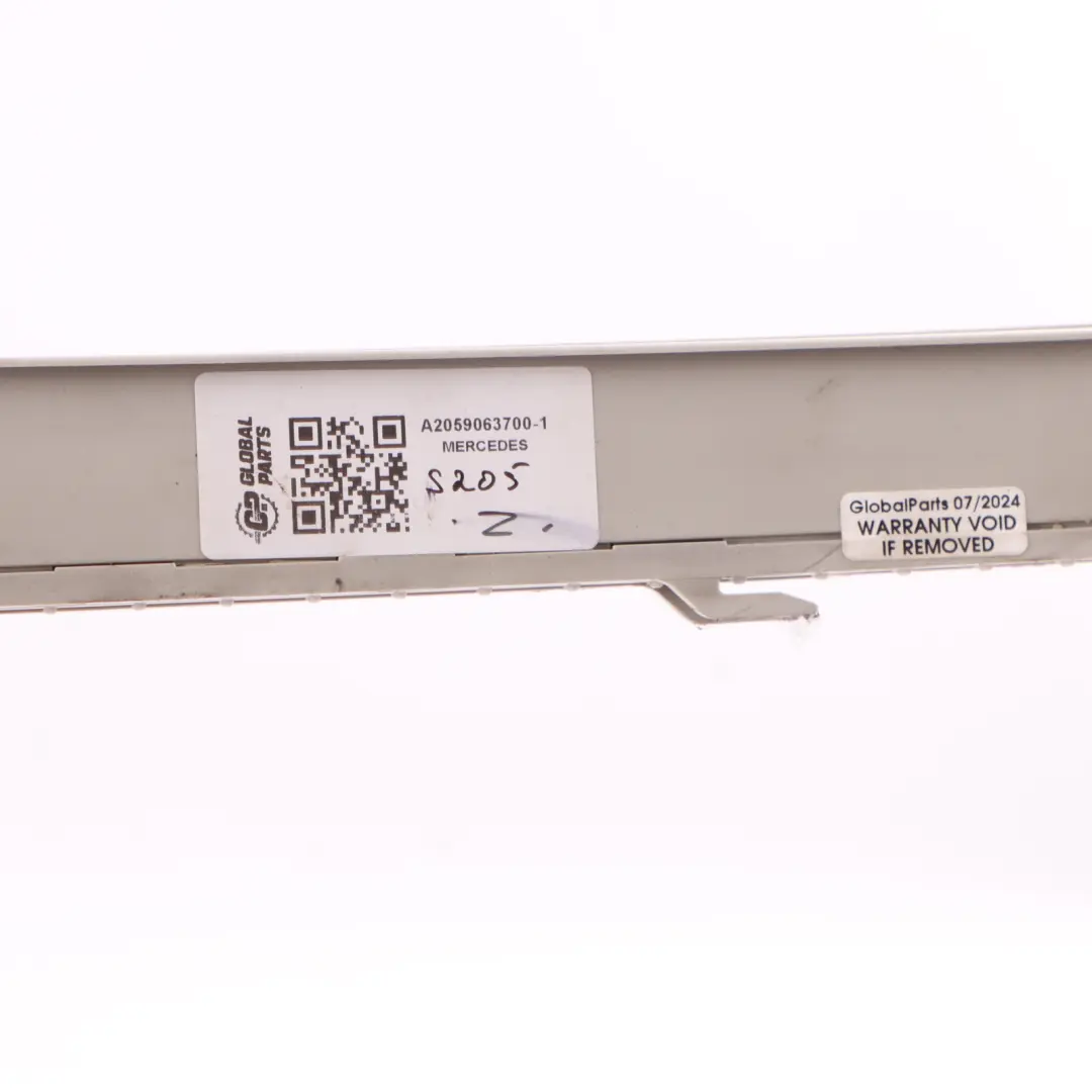 Tendina a Rullo Barra Parasole Posteriore Sinistra per Mercedes S205 con numero di parte A2059063700 Mercedes S205 Tendina a Rullo Barra Parasole Posteriore Sinistra - SKU A2059063700-1 - Numero di parte A2059063700
