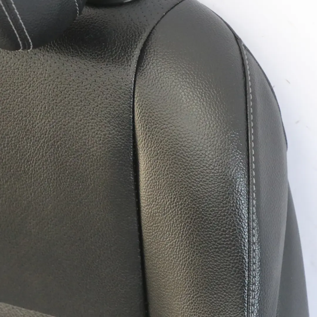 Mercedes W205 Fotel Lewy Przód Grzany Imitacja Skóry Czarna - SKU A2059100747-1 - Numer Części A2059100747