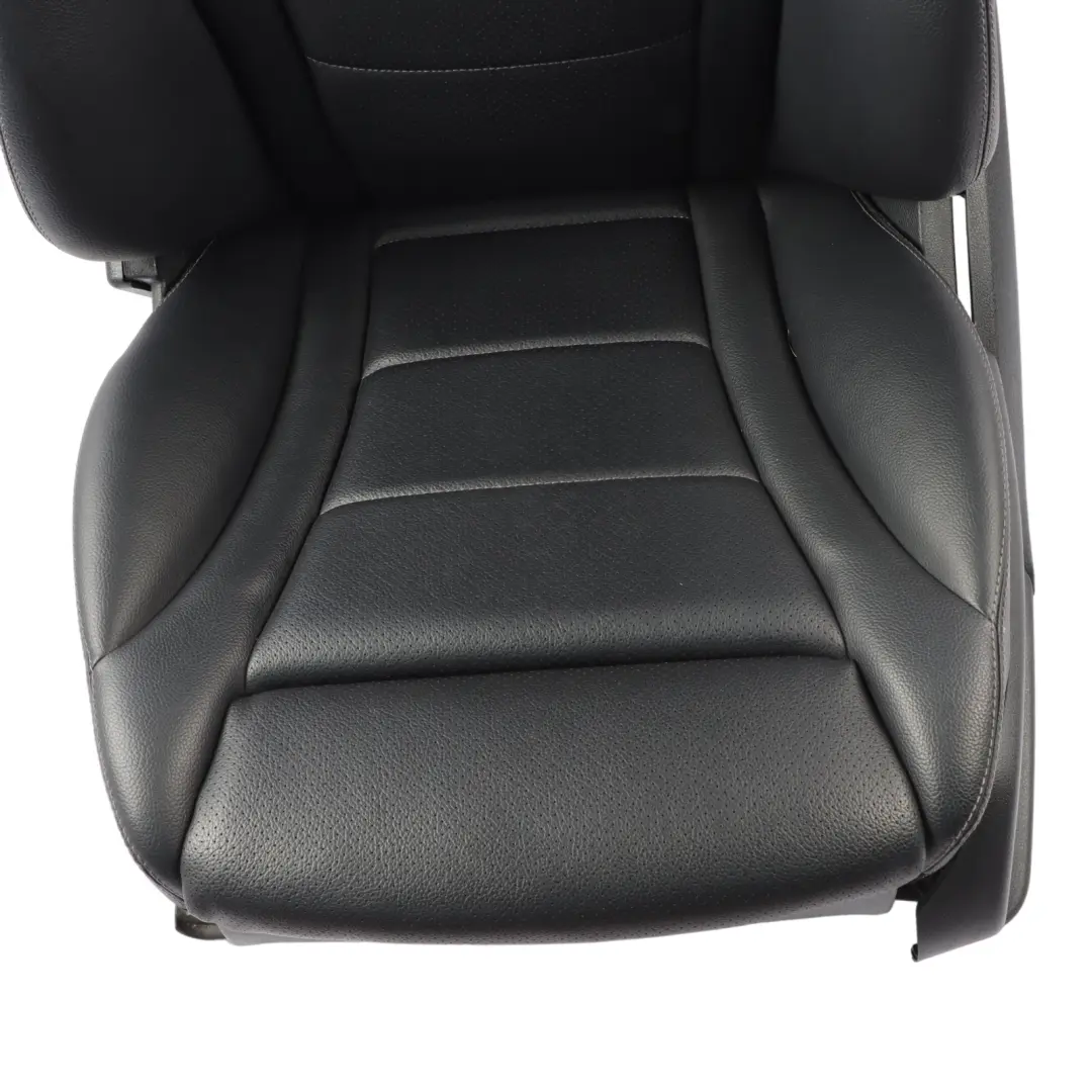 Vorne Links Sitz Schwarz Leder Beheizt Elektrisch Memory Mercedes GLC X253 - SKU A2059101147-4 - Teilenummer A2059101147