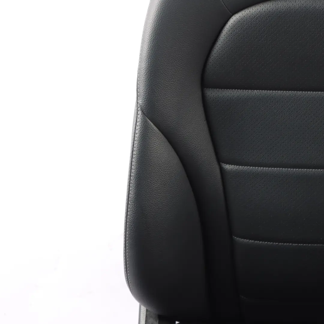 Vorne Links Sitz Schwarz Leder Beheizt Elektrisch Memory Mercedes GLC X253 - SKU A2059101147-4 - Teilenummer A2059101147