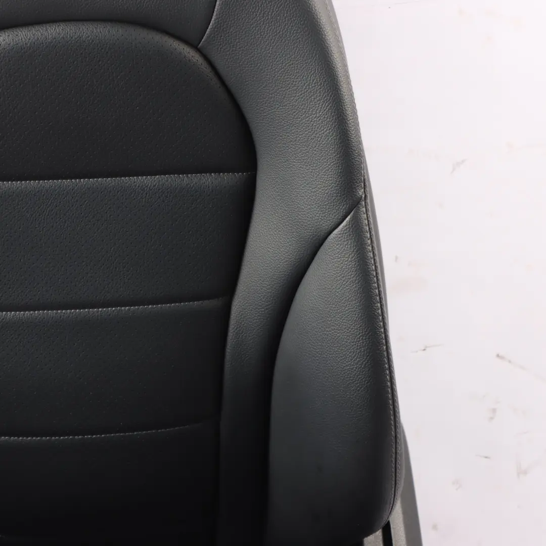 Vorne Links Sitz Schwarz Leder Beheizt Elektrisch Memory Mercedes GLC X253 - SKU A2059101147-4 - Teilenummer A2059101147