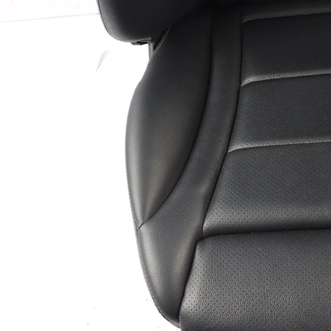 Vorne Links Sitz Schwarz Leder Beheizt Elektrisch Memory Mercedes GLC X253 - SKU A2059101147-4 - Teilenummer A2059101147