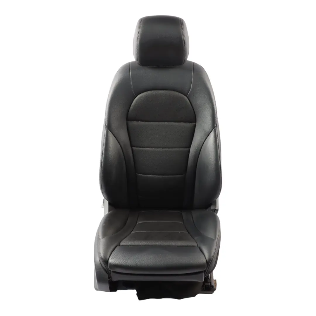 Mercedes W205 Vorne Rechts Sitz Schwarz Leder Beheizt Memory Innenraum - SKU A2059101147-5 - Teilenummer A2059101147