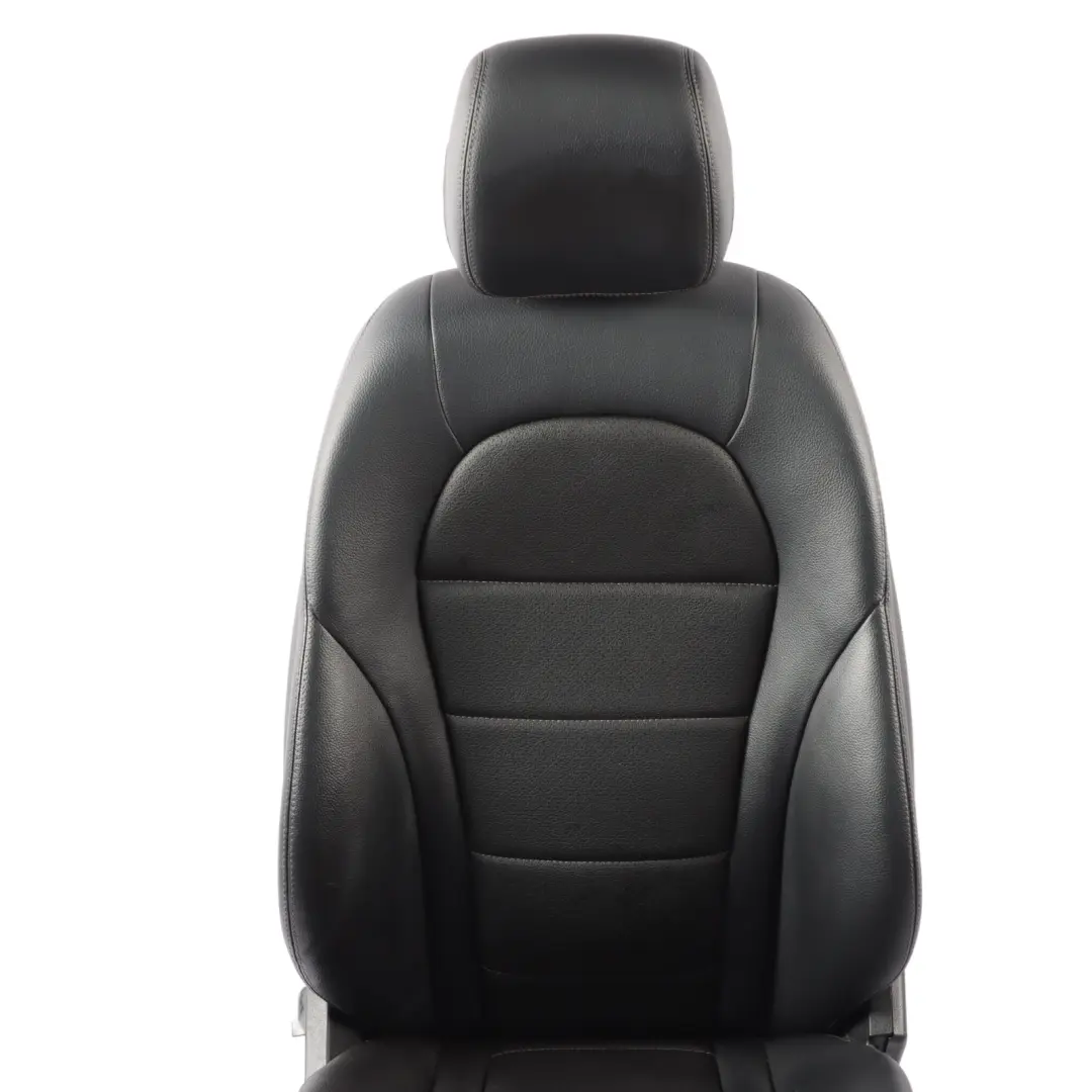 Mercedes W205 Vorne Rechts Sitz Schwarz Leder Beheizt Memory Innenraum - SKU A2059101147-5 - Teilenummer A2059101147