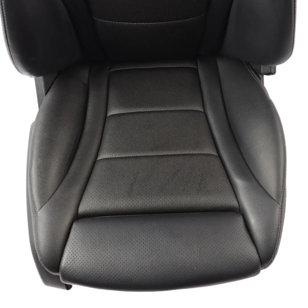 Mercedes W205 Vorne Rechts Sitz Schwarz Leder Beheizt Memory Innenraum - SKU A2059101147-5 - Teilenummer A2059101147