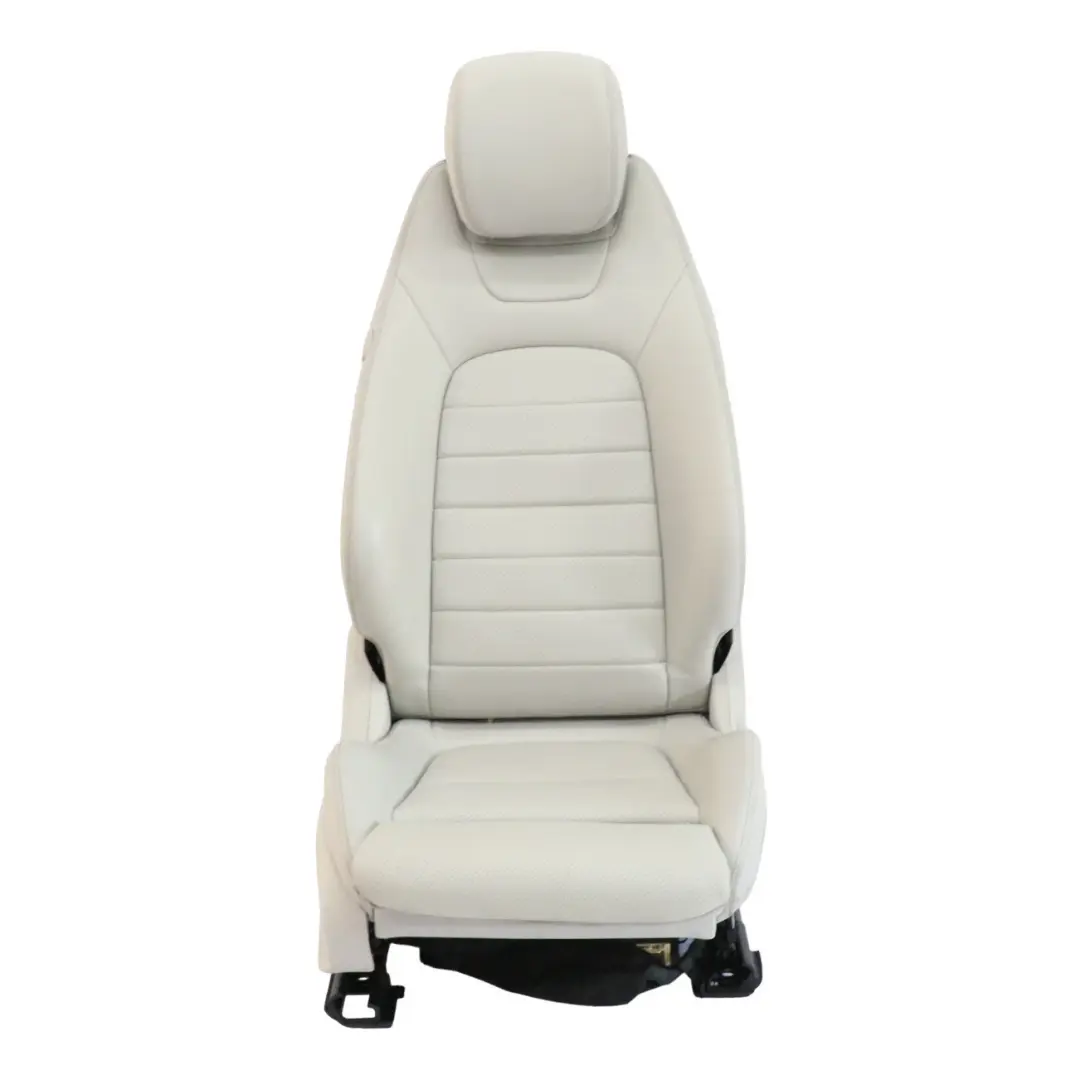 Mercedes C205 Siège Avant Gauche Chauffant Mémoire Imiation Cuir Gris - SKU A2059104502-4 - Numéro de pièce A2059104502