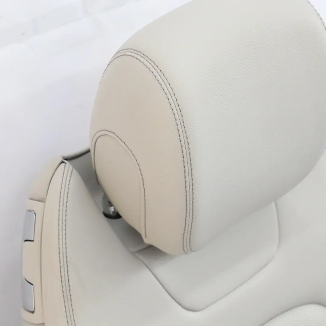 Mercedes C205 Front Seat Left N/S Heated Memory Imiation Leather Grey - SKU A2059104502-4 - Part number A2059104502