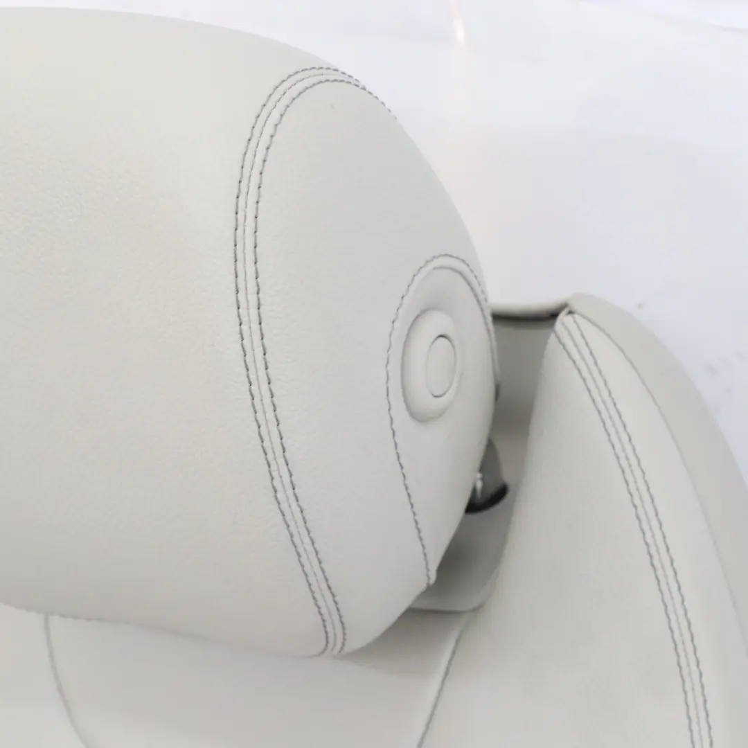 Mercedes C205 Asiento Delantero Izquierdo Calefaccionado Memoria Cuero Gris - SKU A2059104502-4 - Número de pieza A2059104502