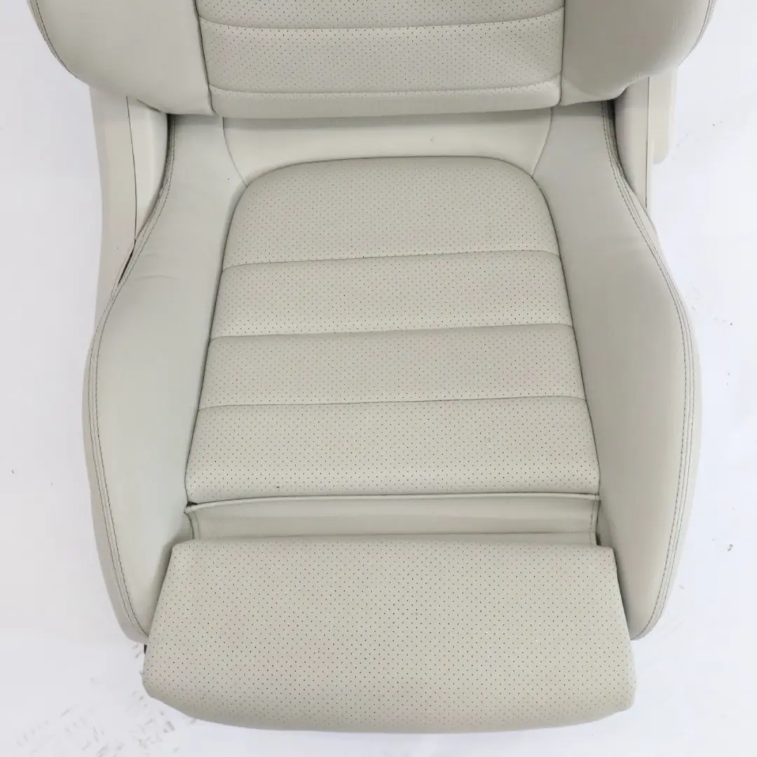 Front Seat Left N/S Heated Memory Imiation Leather Grey to Mercedes C205 with Part number A2059104502 Mercedes C205 Front Seat Left N/S Heated Memory Imiation Leather Grey - SKU A2059104502-4 - Part number A2059104502