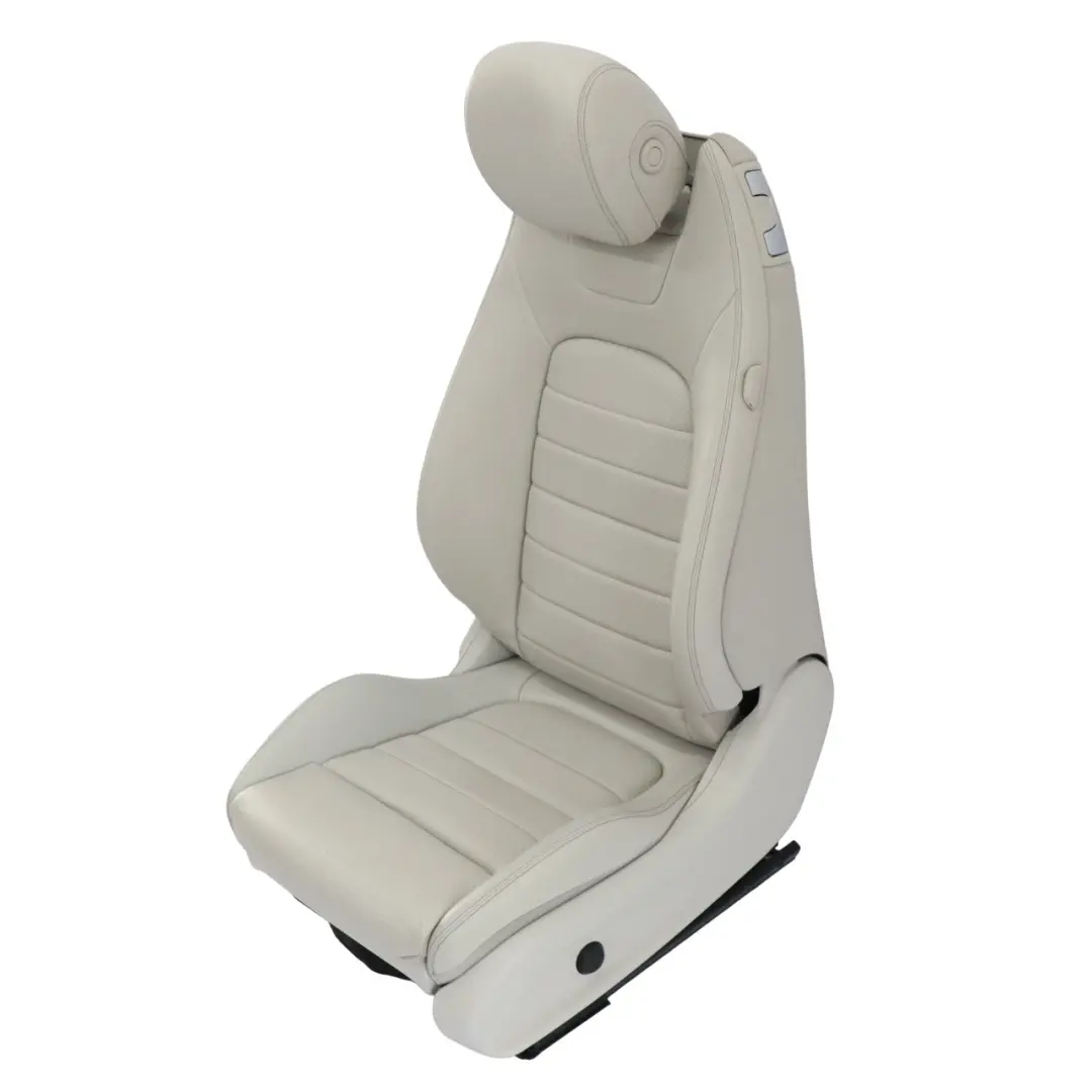 Front Seat Left N/S Heated Electric Memory Imiation Leather Grey to Mercedes C205 with Part number A2059104502 Mercedes C205 Front Seat Left N/S Heated Electric Memory Imiation Leather Grey - SKU A2059104502-5 - Part number A2059104502