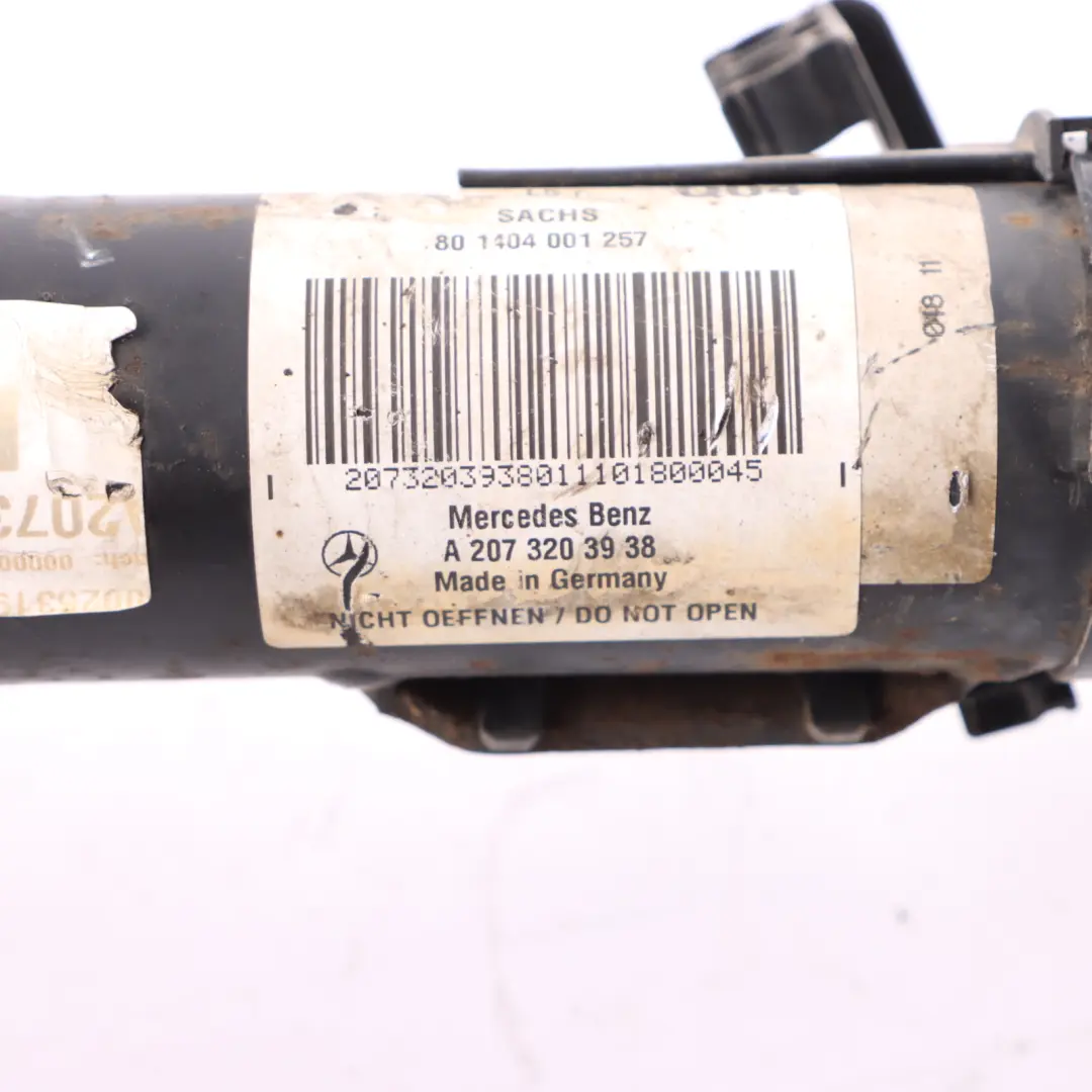 Front Suspension Shock Absorber Spring Strut to Mercedes C207 with Part number A2073203938 Mercedes C207 Front Suspension Shock Absorber Spring Strut - SKU A2073203938 - Part number A2073203938