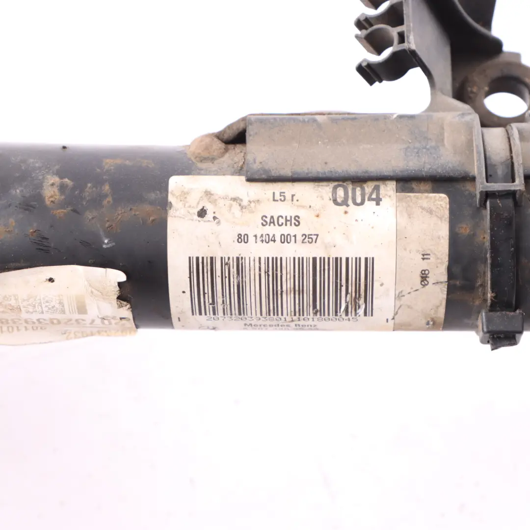 Front Suspension Shock Absorber Spring Strut to Mercedes C207 with Part number A2073203938 Mercedes C207 Front Suspension Shock Absorber Spring Strut - SKU A2073203938 - Part number A2073203938