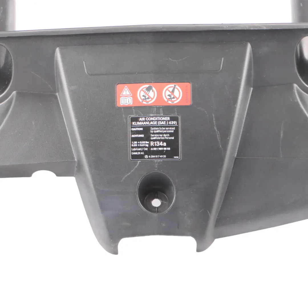  Front Panel Bracket Mercedes W207 Radiator Slam Holder Support - SKU A2075000355 - Part number A2075000355