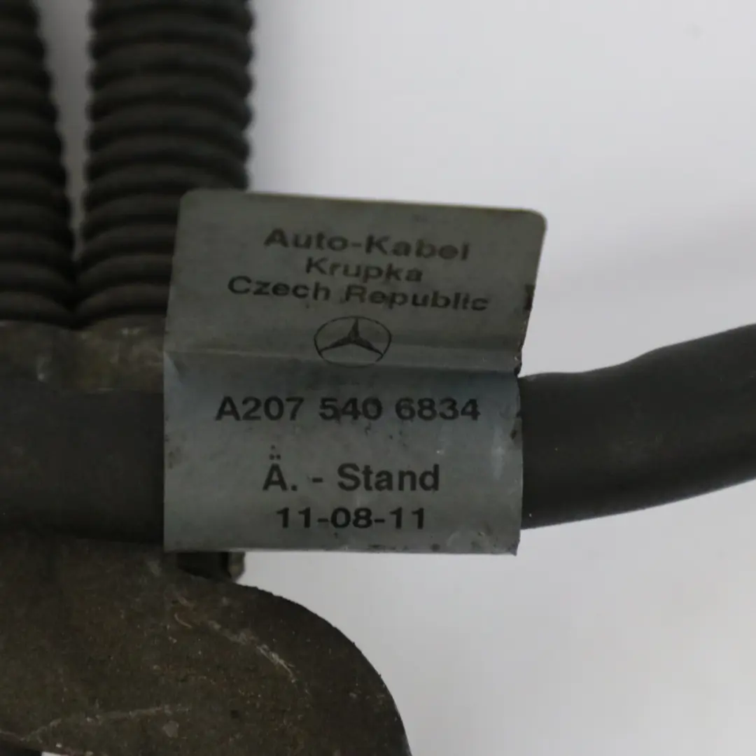 High Voltage Battery Cable Wiring Harness to Mercedes C207 with Part number A2075406834 Mercedes C207 High Voltage Battery Cable Wiring Harness - SKU rhd-A2075406834 - Part number A2075406834