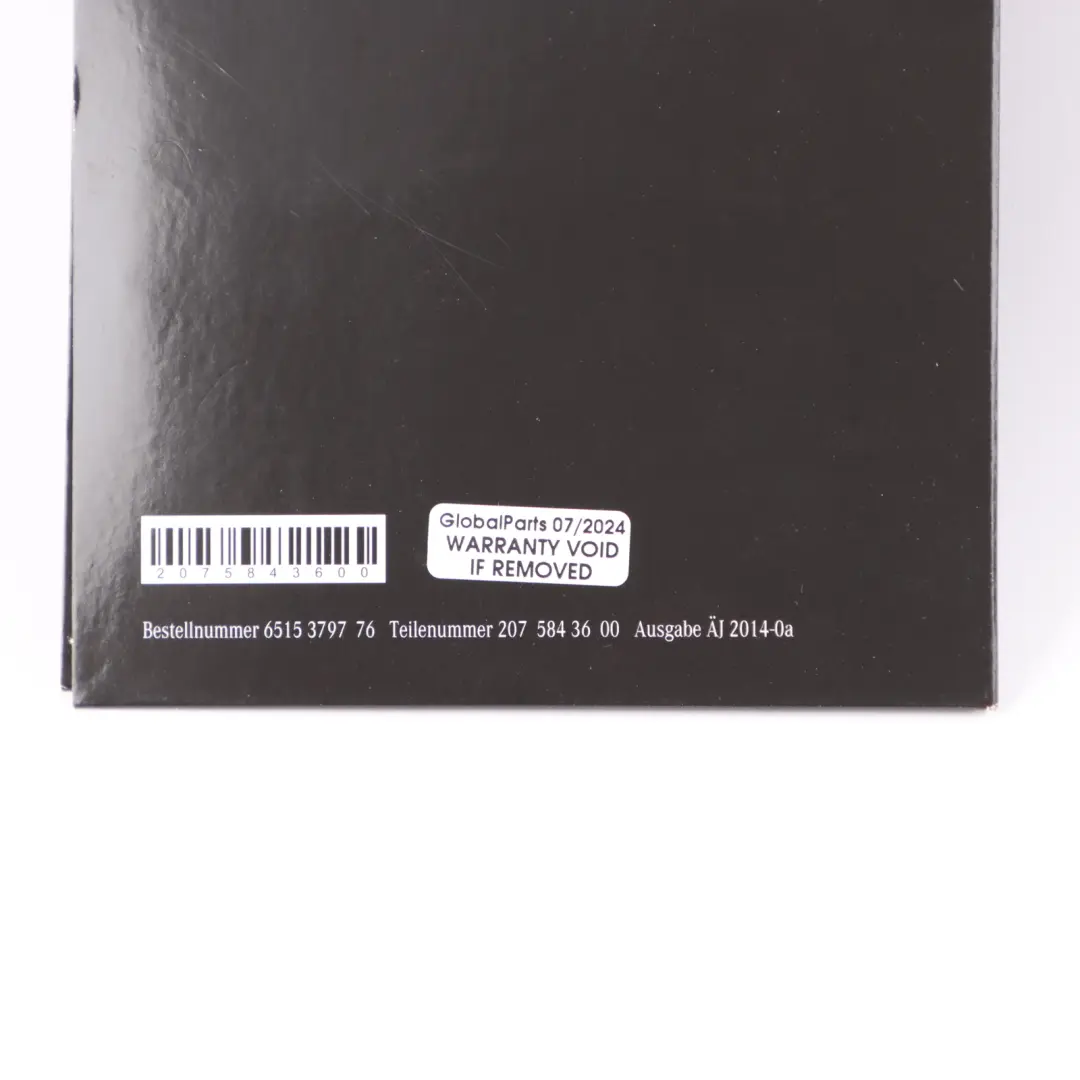 Mercedes C207 E Class CD Digital Owner's Manual Handbook - SKU A2075843600 - Part number A2075843600