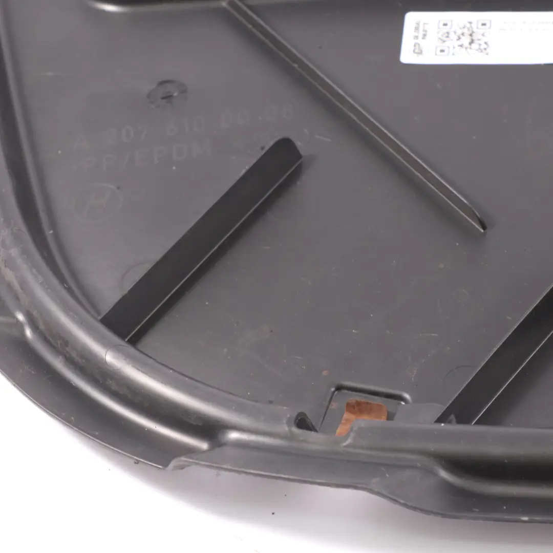Mercedes C207 Coupe Muffler Cover Underbody Panel Rear Right O/S - SKU A2076100008 - Part number A2076100008