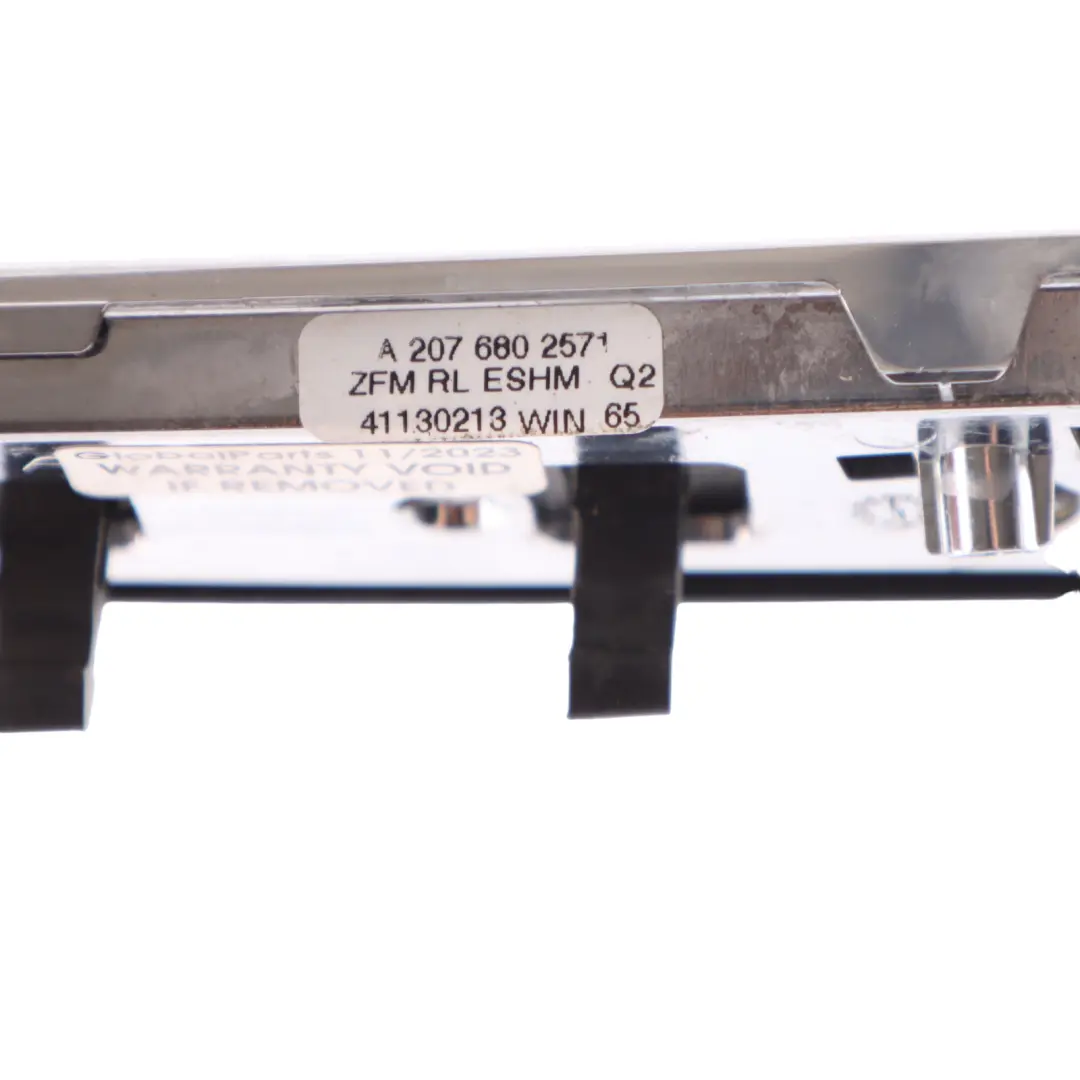 Central Console Panel Trim Cover Bar Black Ash Wood to Mercedes C207 with Part number A2076802571 Mercedes C207 Central Console Panel Trim Cover Bar Black Ash Wood - SKU rhd-A2076802571 - Part number A2076802571