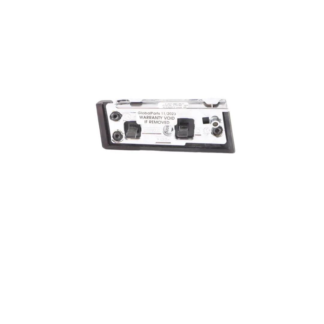 Central Console Panel Trim Cover Bar Black Ash Wood to Mercedes C207 with Part number A2076802571 Mercedes C207 Central Console Panel Trim Cover Bar Black Ash Wood - SKU rhd-A2076802571 - Part number A2076802571