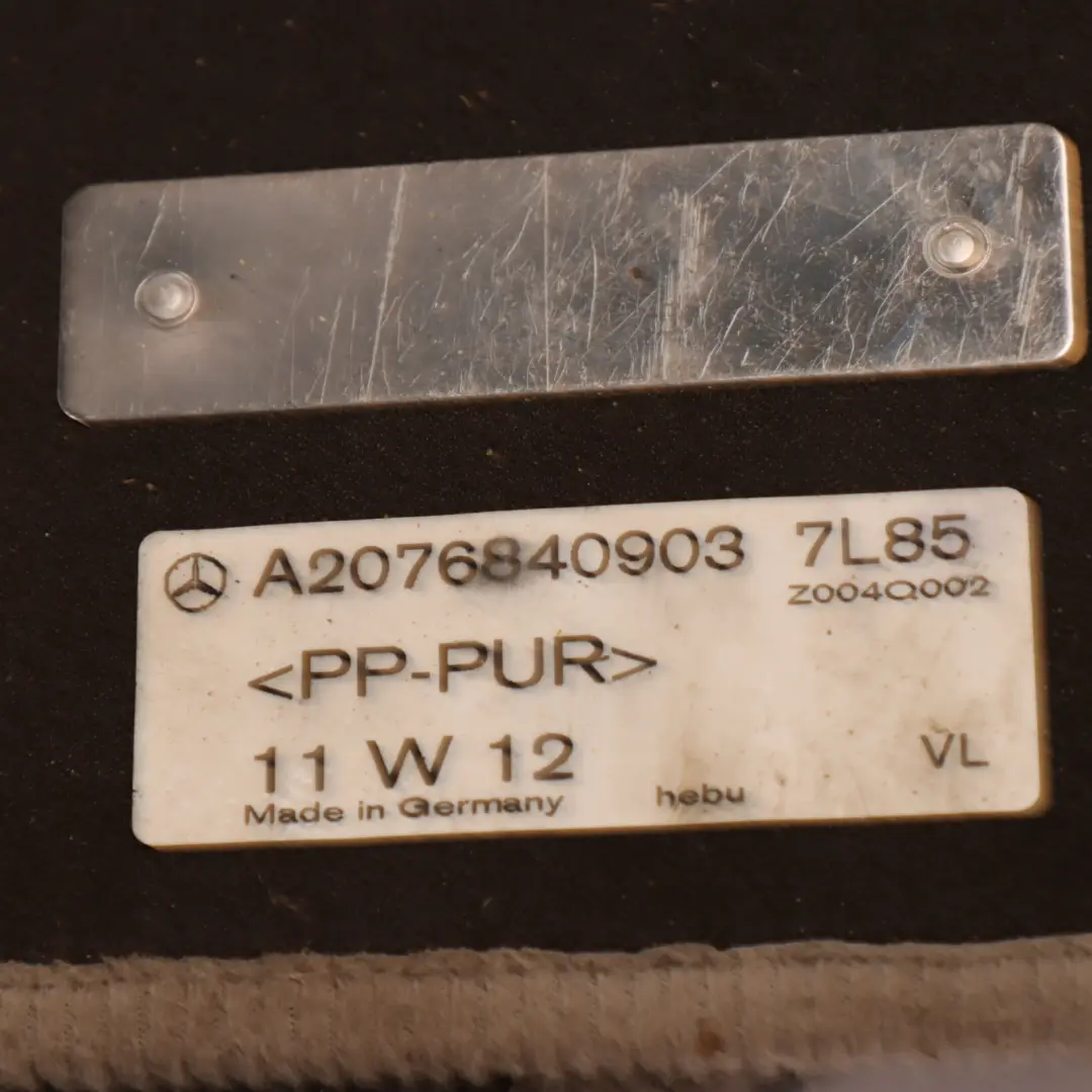 W207 Floor Mats Set Interior Front Rear Cover Beige to Mercedes with Part number A2076840903 Mercedes W207 Floor Mats Set Interior Front Rear Cover Beige - SKU rhd-A2076840903 - Part number A2076840903