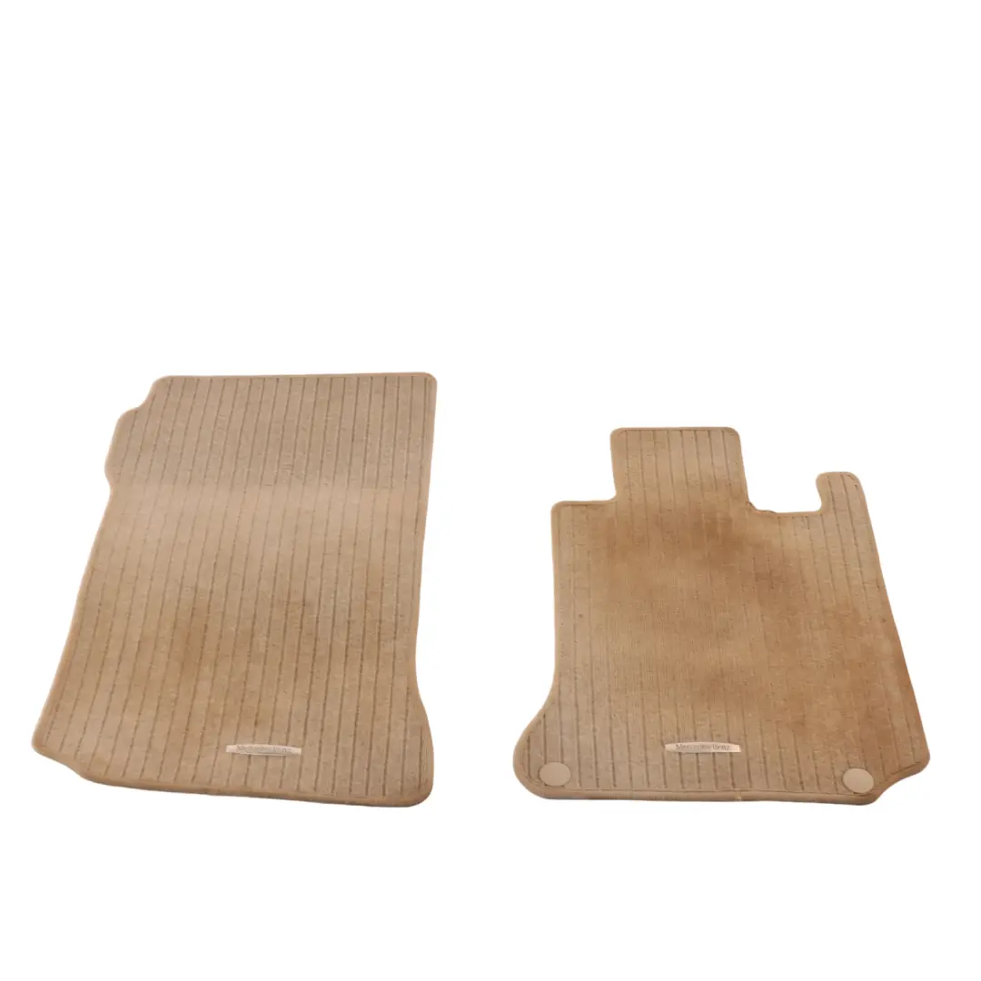 Mercedes W207 Floor Mats Set Interior Front Rear Cover Beige - SKU rhd-A2076840903 - Part number A2076840903