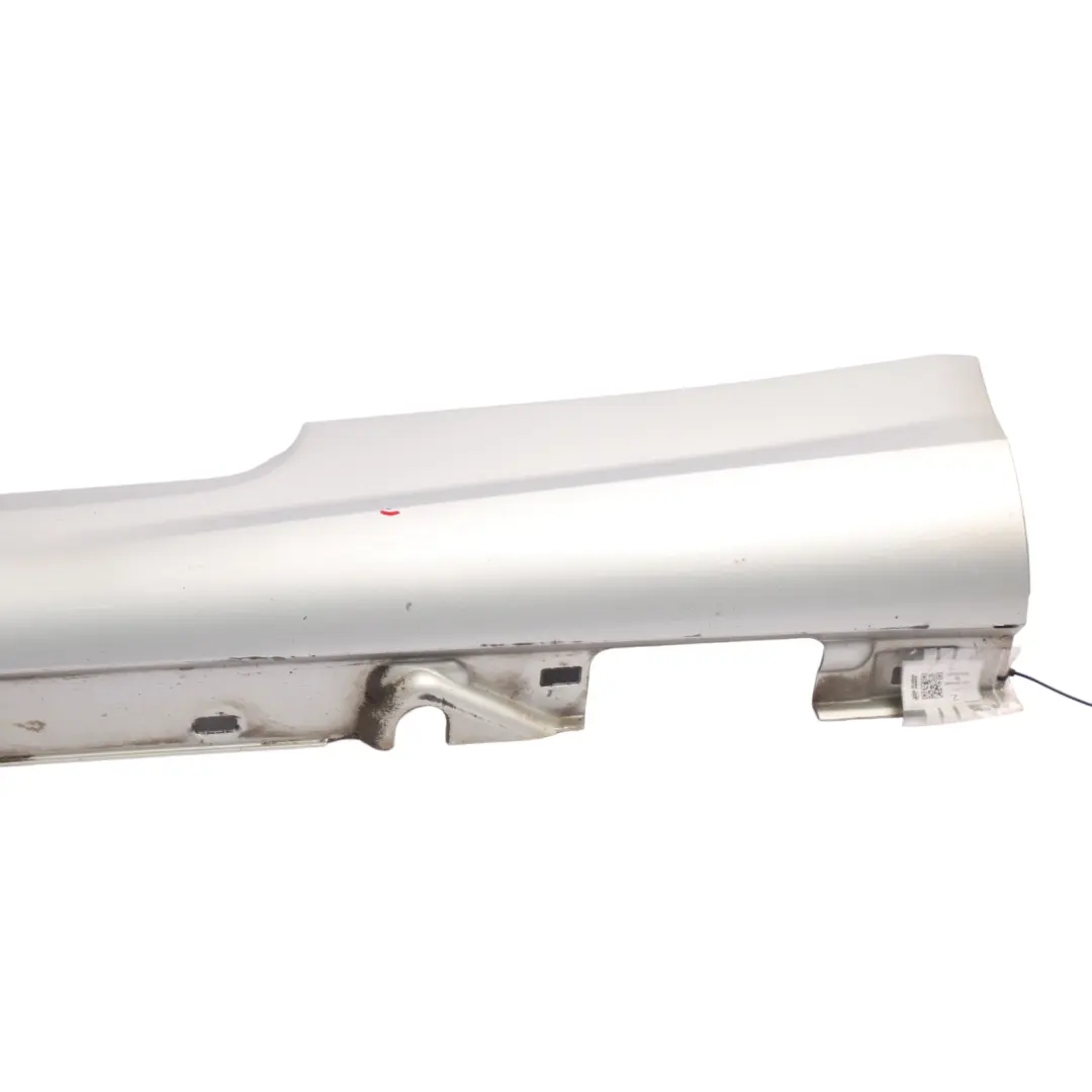 W207 Side Skirt AMG Door Sill Cover Left N/S Iridium Silver - 775 to Mercedes with Part number A2076981354 Mercedes W207 Side Skirt AMG Door Sill Cover Left N/S Iridium Silver - 775 - SKU A2076981354-IRS - Part number A2076981354