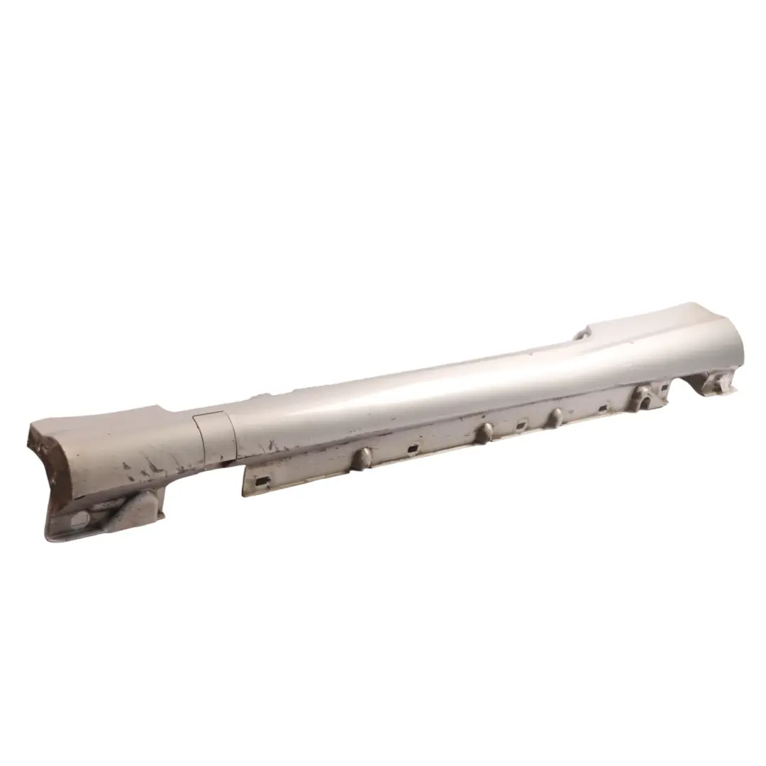 Mercedes W207 Side Skirt AMG Door Sill Cover Left N/S Iridium Silver - 775 - SKU A2076981354-IRS - Part number A2076981354