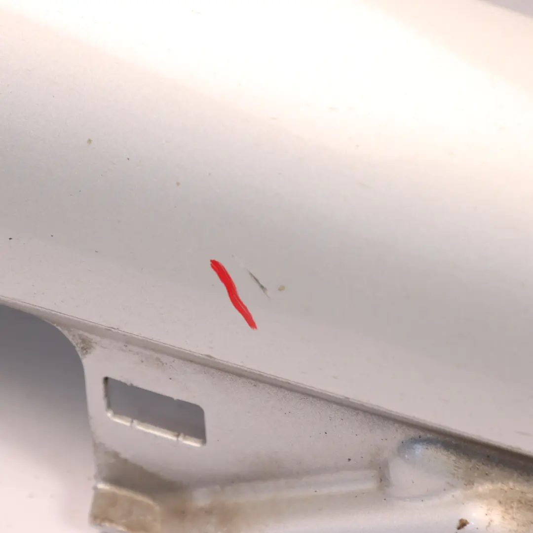 Mercedes W207 Side Skirt AMG Door Sill Cover Right O/S Iridium Silver - 775 - SKU A2076981454-IRS - Part number A2076981454