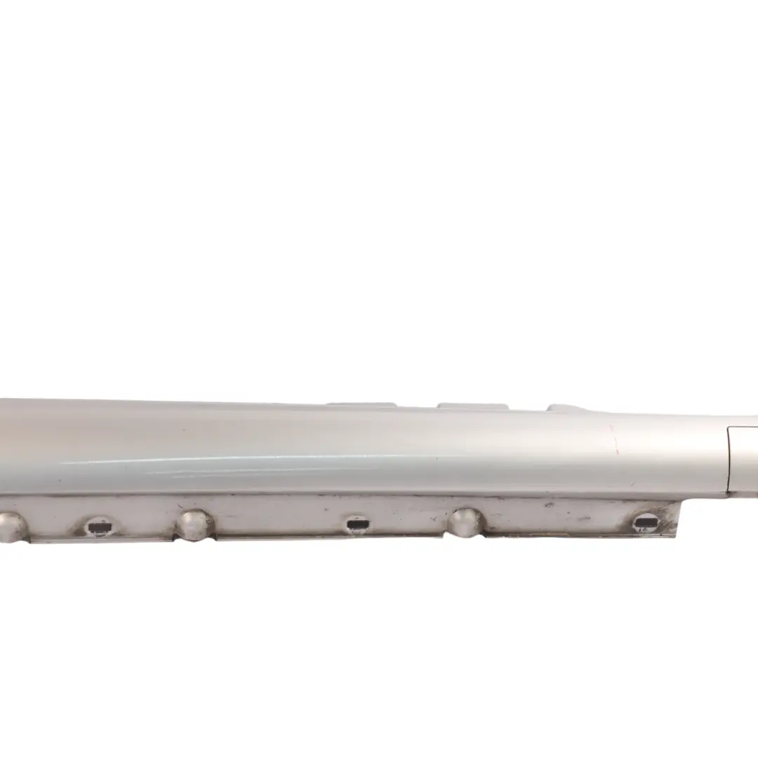 Mercedes W207 Side Skirt AMG Door Sill Cover Right O/S Iridium Silver - 775 - SKU A2076981454-IRS - Part number A2076981454