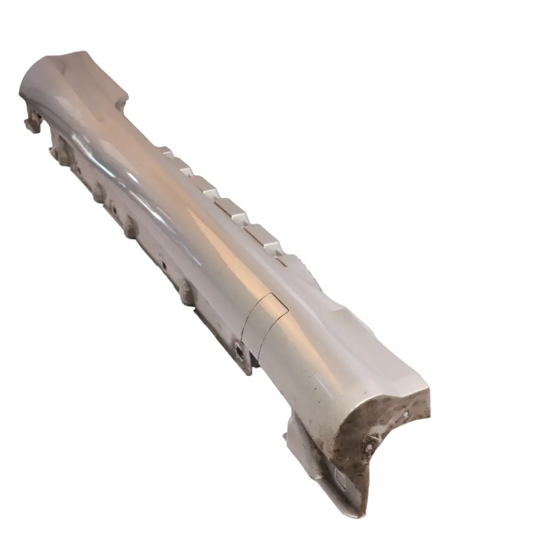 Mercedes W207 Side Skirt AMG Door Sill Cover Right O/S Iridium Silver - 775 - SKU A2076981454-IRS - Part number A2076981454