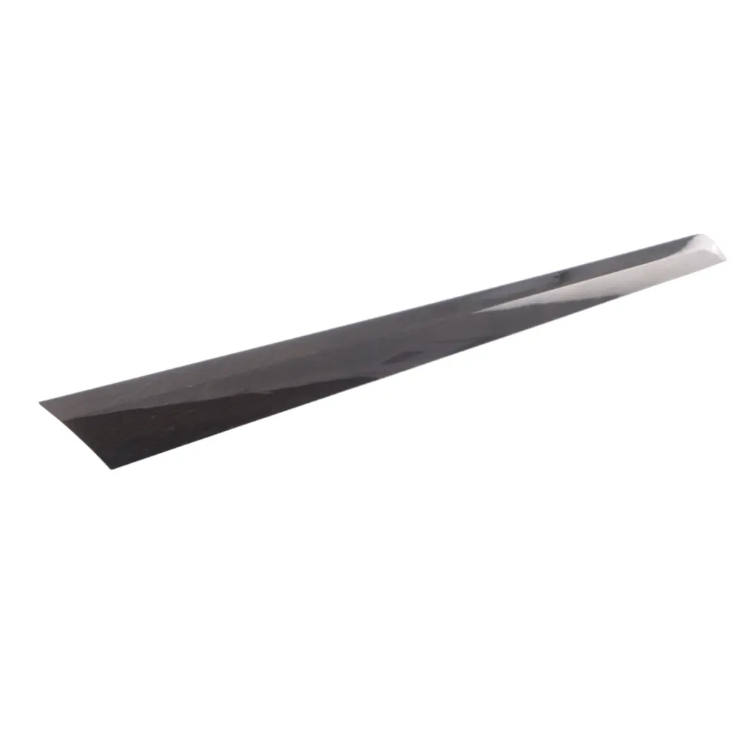 Mercedes C207 Coupe Door Trim Left N/S Cover Strip Black Ash Wood - SKU A2077202322 - Part number A2077202322