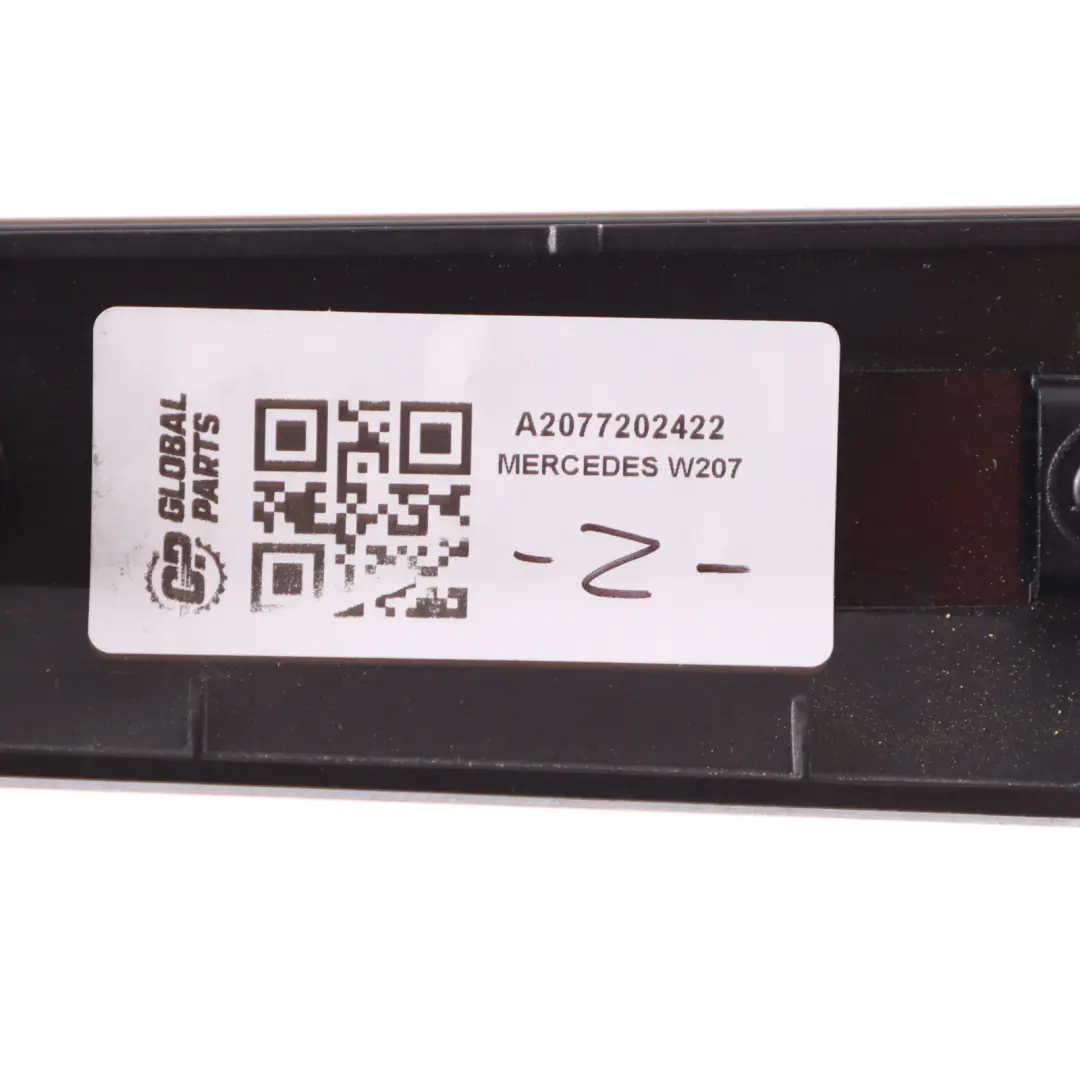 Mercedes C207 Coupe Türverkleidung Rechts Abdeckleiste Schwarz Holz - SKU A2077202422 - Teilenummer A2077202422