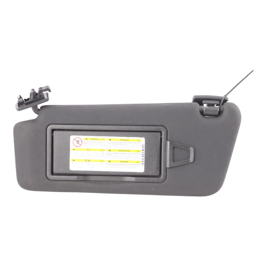 Mercedes-Benz E W207 Cabrio A207 Left N/S Sun Visor Cover Black to with Part number A2078100710 Mercedes-Benz E W207 Cabrio A207 Left N/S Sun Visor Cover Black - SKU A2078100710 - Part number A2078100710