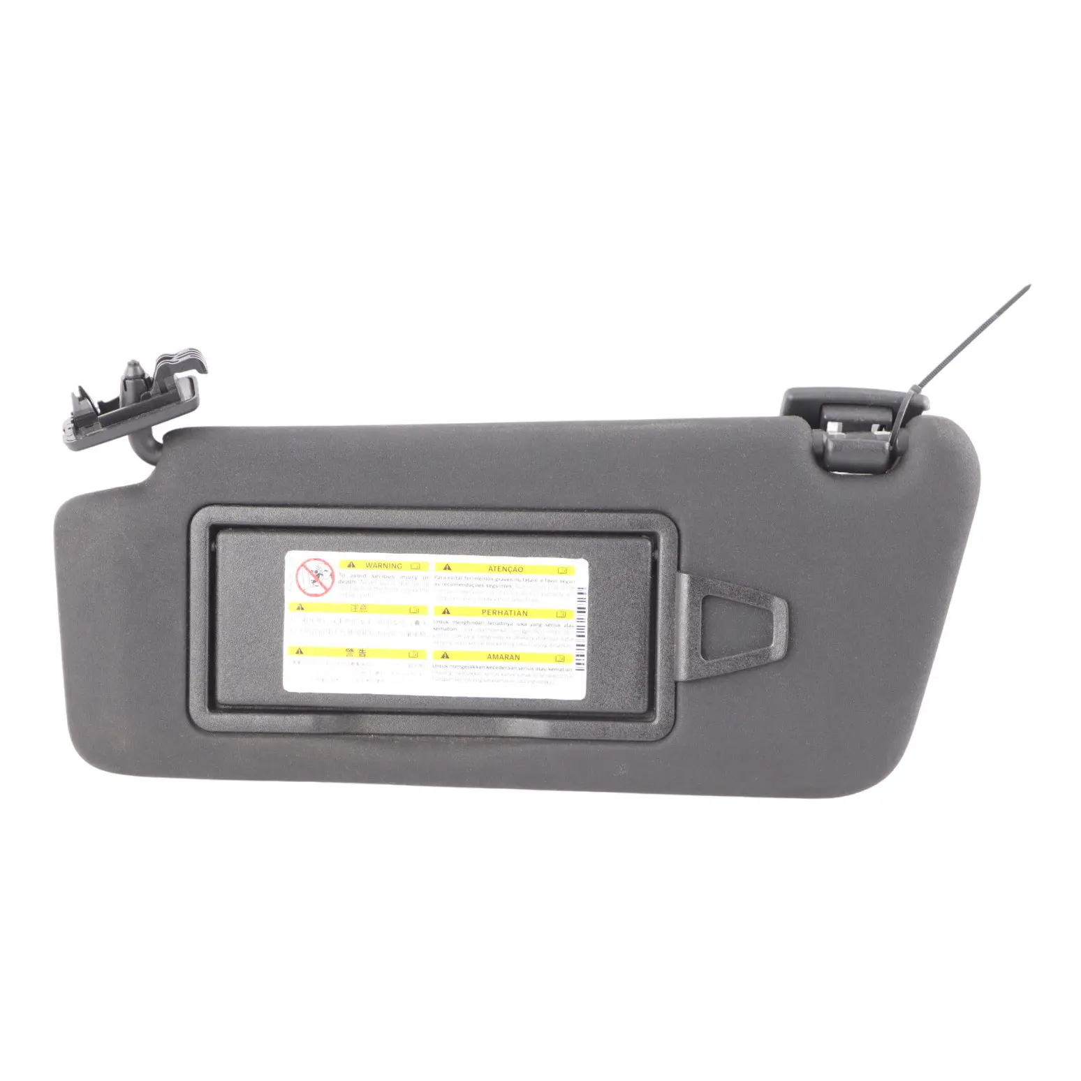 Mercedes W207 Cabrio A207 Copri parasole sinistro nero A2078100710