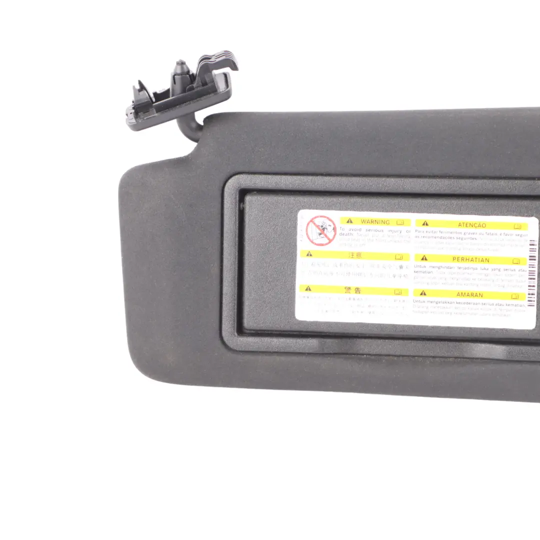 Mercedes-Benz E W207 Cabrio A207 Left N/S Sun Visor Cover Black to with Part number A2078100710 Mercedes-Benz E W207 Cabrio A207 Left N/S Sun Visor Cover Black - SKU A2078100710 - Part number A2078100710