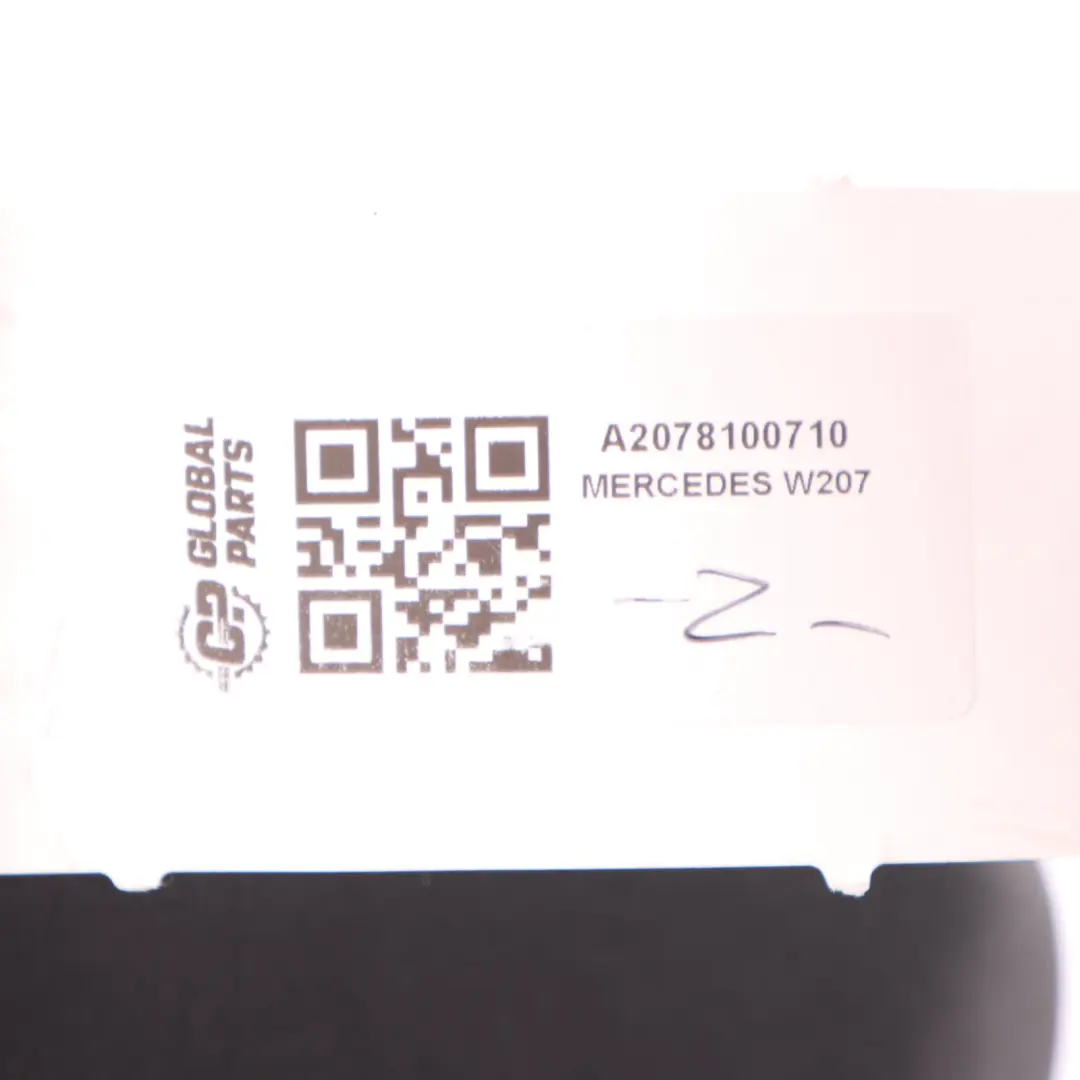 Mercedes E W207 Cabrio A207 Cache pare-soleil gauche noir - SKU A2078100710 - Numéro de pièce A2078100710