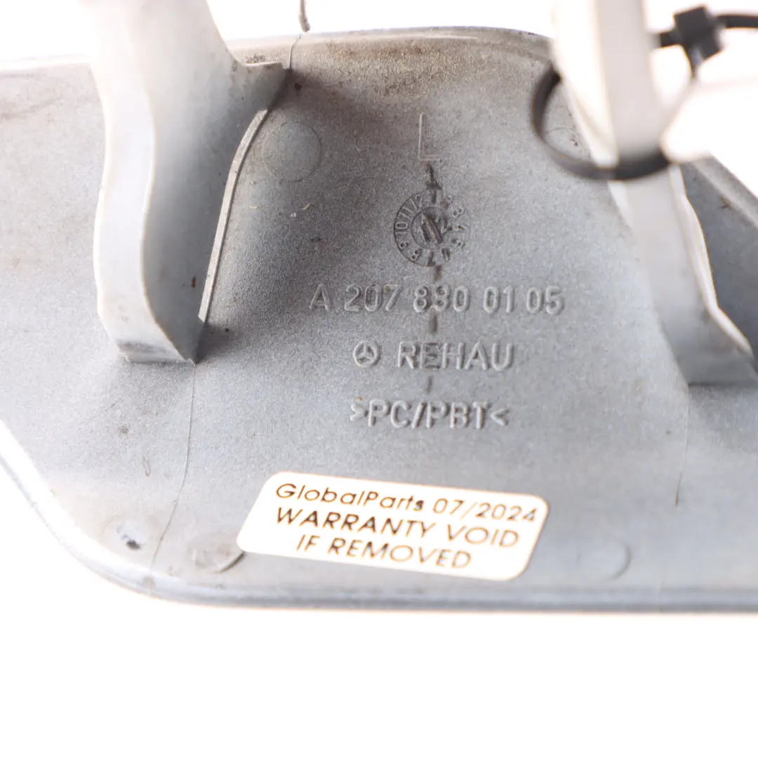 W207 Headlight Washer Cover Cap Left N/S Diamond White 799 to Mercedes with Part number A2078800105 Mercedes W207 Headlight Washer Cover Cap Left N/S Diamond White 799 - SKU A2078800105-DWM - Part number A2078800105